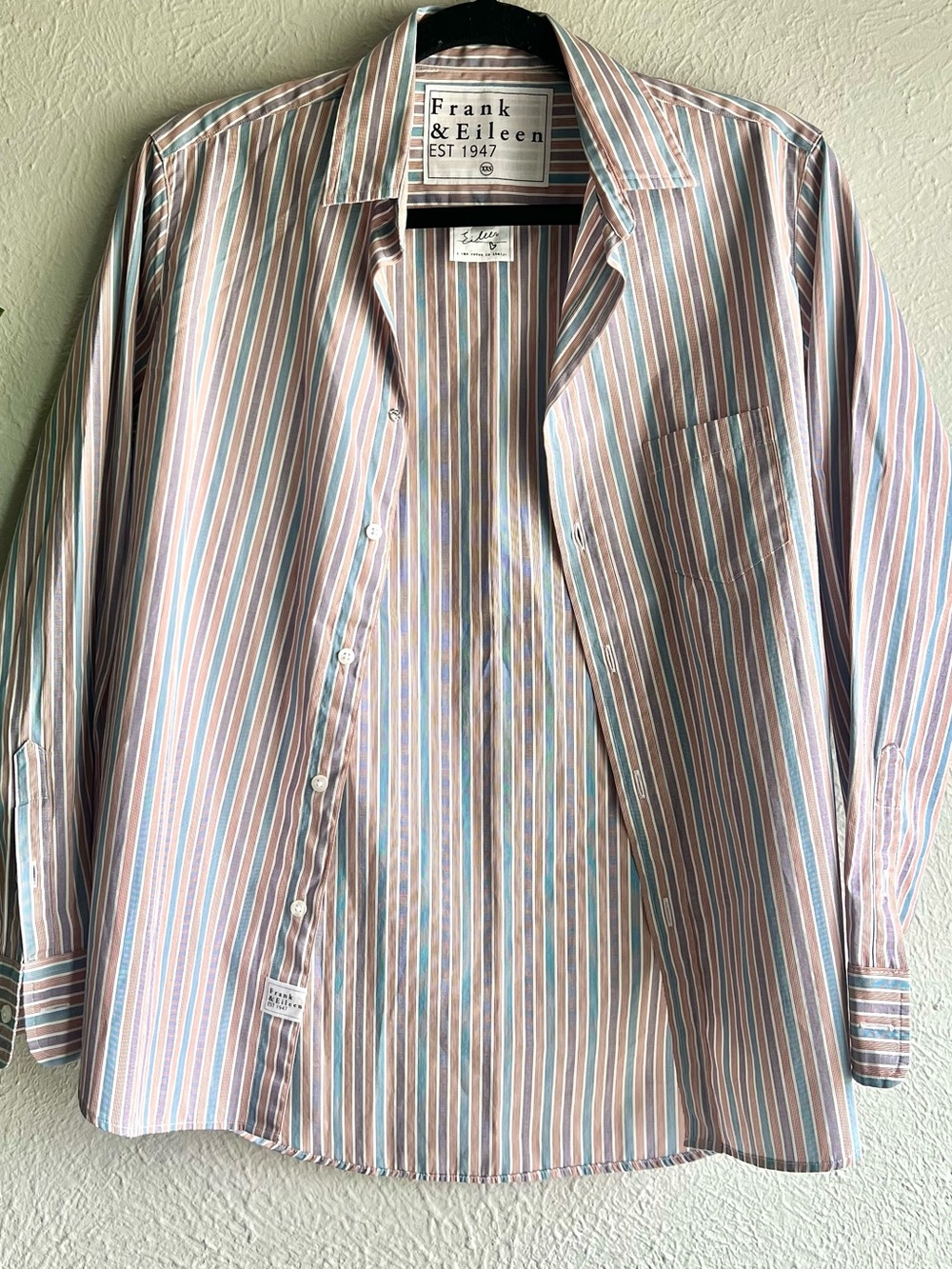 Frank & Eileen Multistripe Button-Down Shirt